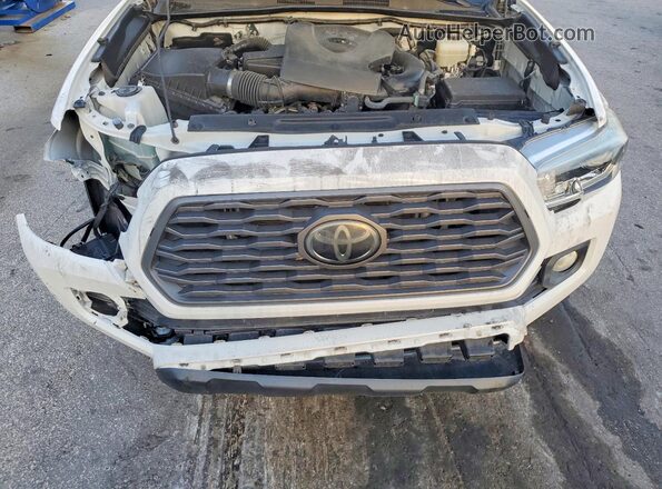 5TFCZ5AN1MX277585 2021 TOYOTA TACOMA Белый Вид подкапотного пространства