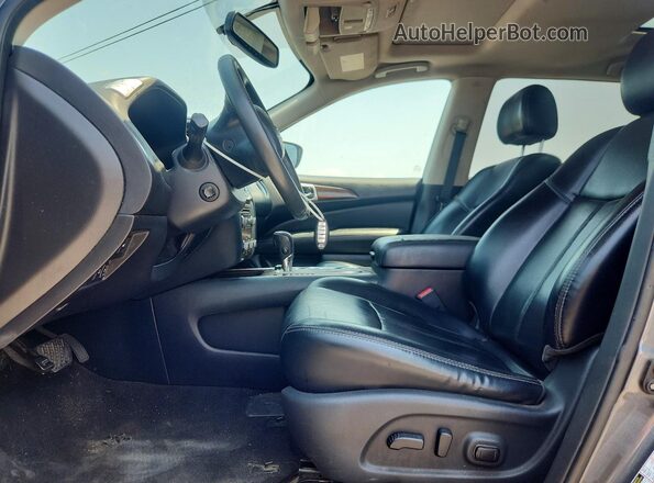 5N1DR2MN4JC611184 2018 NISSAN PATHFINDER Silver Dashboard view