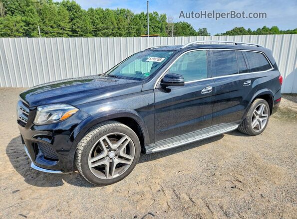 4JGDF7DE6HA887846 2017 MERCEDES-BENZ GLS-CLASS Black Tył lewy