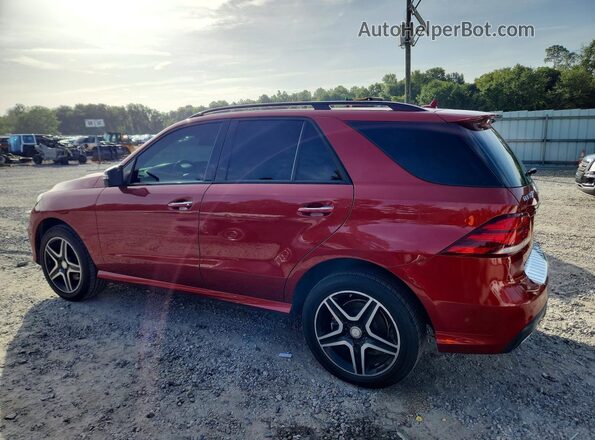 4JGDA5JB7HA826888 2017 MERCEDES-BENZ GLE Red Tył prawy
