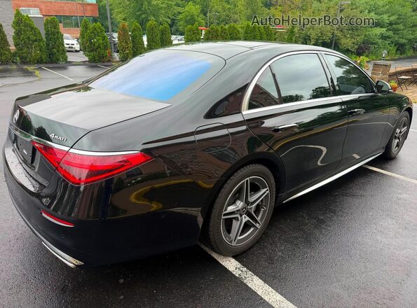 W1K6G6DB2NA065959 2022 MERCEDES-BENZ S-CLASS Black Delantero derecho