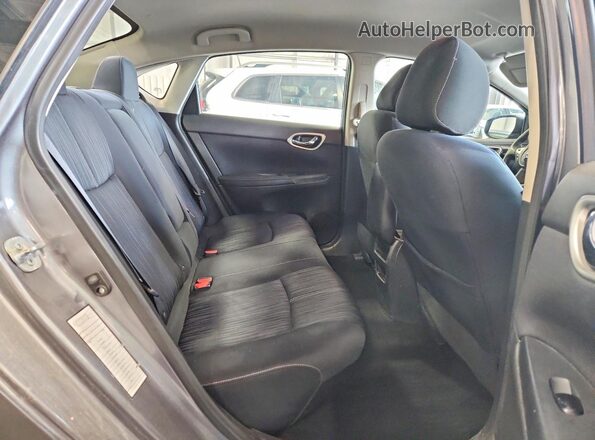 3N1AB7AP7GL648454 2016 NISSAN SENTRA Silver Rear interior view