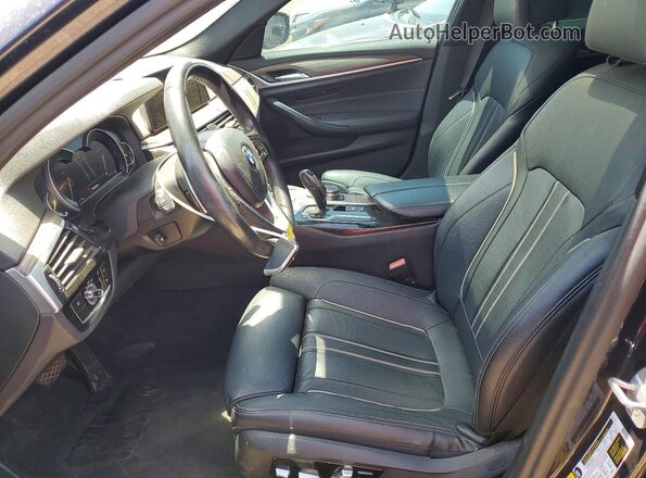 WBAJE5C33HG914221 2017 BMW 5 SERIES Синий Вид панели приборов