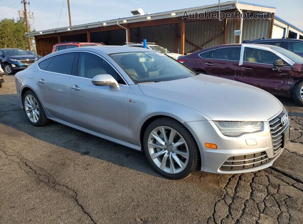 WAUWGAFC6GN003542 2016 AUDI A7 Серебряный Вид спереди
