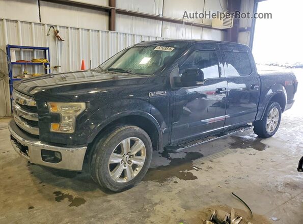 1FTEW1EP6GKD13391 2016 FORD F150 Black Tył lewy