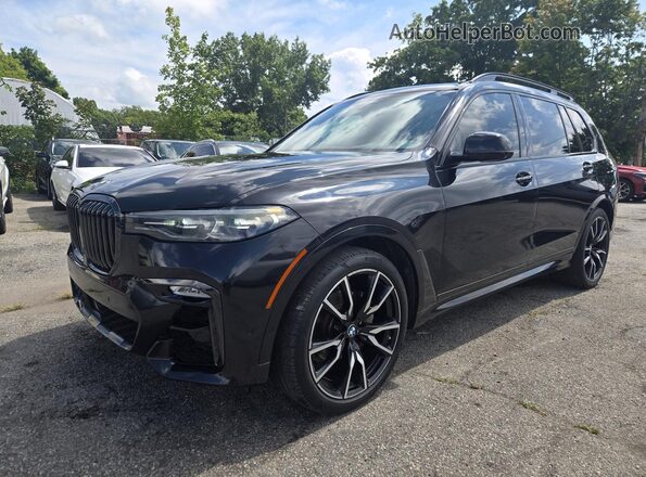5UXCW2C03L9A00871 2020 BMW X7 Черный Задняя правая четверть