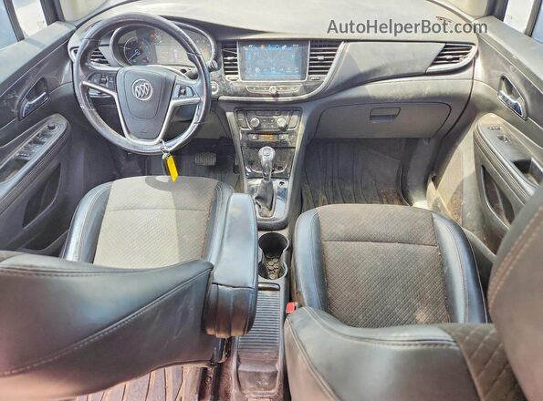 KL4CJASB6KB787696 2019 BUICK ENCORE Blue Instrument cluster view