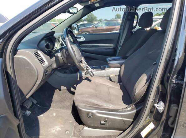 1C4RDJAG5KC738682 2019 DODGE DURANGO Black Առջևի վահանակի տեսք