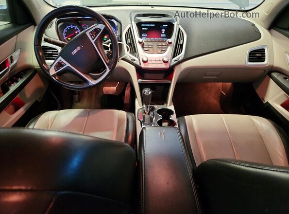 2GKALPEK5H6199312 2017 GMC TERRAIN Blue Widok zestawu wskaźników