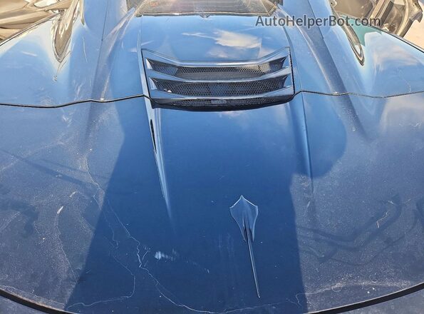1G1YC3D40R5126778 2024 CHEVROLET CORVETTE Черный Вид подкапотного пространства