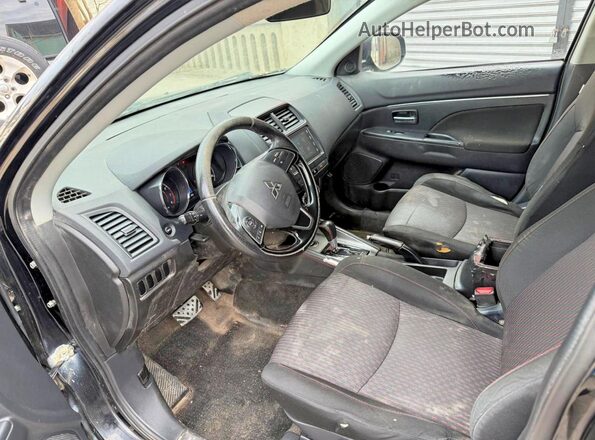 JA4AR3AU4KU017337 2019 MITSUBISHI OUTLANDER Charcoal Rear view