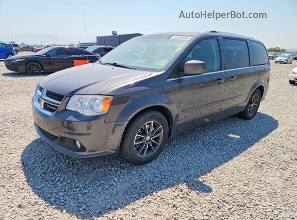 2C4RDGCG4HR783533 2017 DODGE GRAND Charcoal Trasero izquierdo