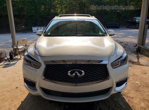 5N1DL0MNXHC553808 2017 INFINITI QX60 White Widok z tyłu