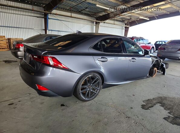 JTHBA1D23G5019841 2016 LEXUS IS Gray Delantero derecho