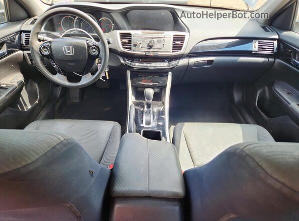 1HGCR2F33GA057928 2016 HONDA ACCORD Black Widok zestawu wskaźników