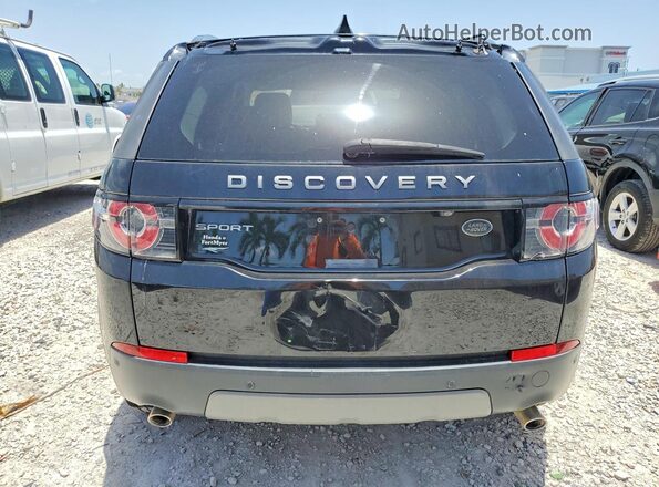 SALCP2FX6KH792516 2019 LAND ROVER DISCOVERY Black Widok wnętrza z przodu