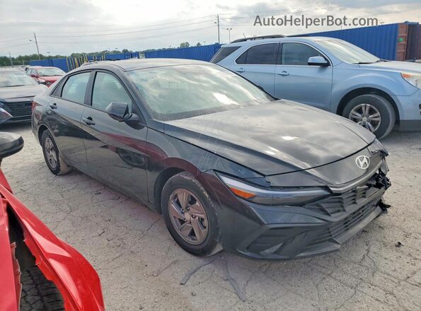KMHLL4DG7SU889907 2025 HYUNDAI ELANTRA Black Դիմացի տեսք