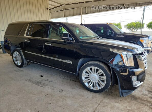 1GYS4KKJ6GR349033 2016 CADILLAC ESCALADE Черный Вид спереди