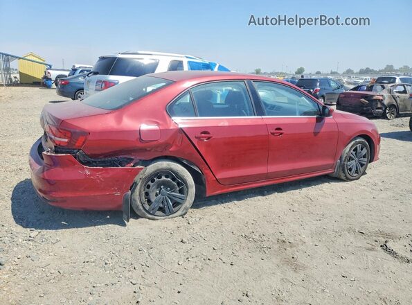 3VW2B7AJ8HM408853 2017 VOLKSWAGEN JETTA Красный Передняя правая четверть