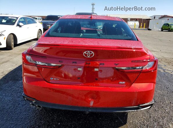 4T1DAACK3TU308127 2026 TOYOTA CAMRY Red Front interior view