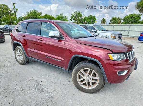 1C4RJEAG2HC637995 2017 JEEP GRAND Темно-бордовый Вид спереди