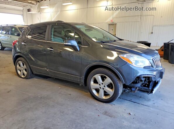KL4CJASB6GB707028 2016 BUICK ENCORE Charcoal Front view