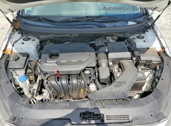 5NPE34AF3JH720548 2018 HYUNDAI SONATA White Вид підкапотного простору