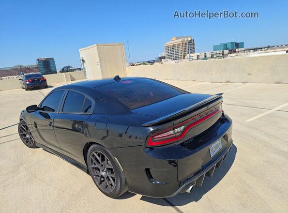 2C3CDXGJ8HH614086 2017 DODGE CHARGER Black Передня права чверть