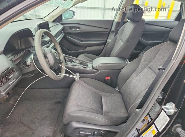 1HGCY1F43SA011613 2025 HONDA ACCORD Black Widok deski rozdzielczej