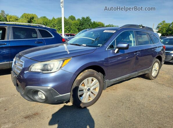 4S4BSACC5G3233522 2016 SUBARU OUTBACK Синий Задняя левая четверть