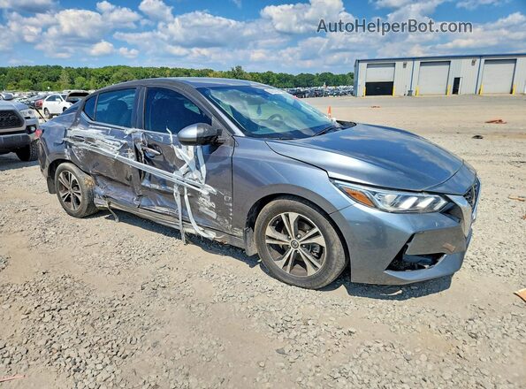 3N1AB8CV5NY255747 2022 NISSAN SENTRA Gray Widok z przodu