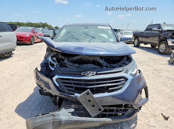 3GNAXKEV7KS538830 2019 CHEVROLET EQUINOX Синий Вид сзади