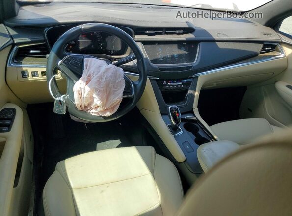 1GYKNARS1KZ113243 2019 CADILLAC XT5 White Սարքավորումների վահանակի տեսք