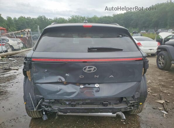 KM8HF3AB5TU457625 2026 HYUNDAI KONA Gray Widok wnętrza z przodu