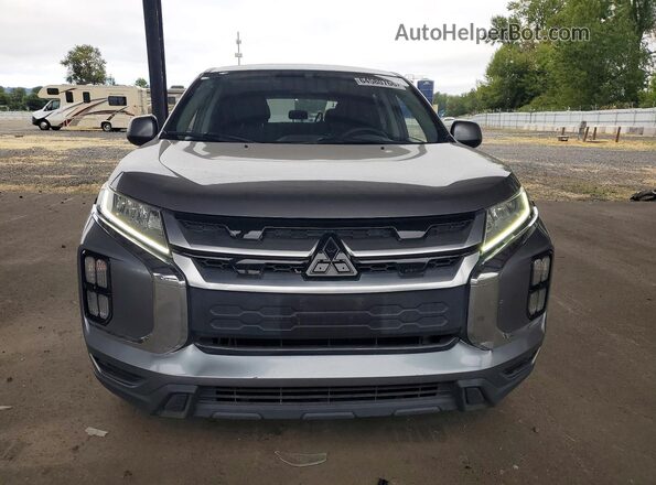 JA4AR3AU9LU025211 2020 MITSUBISHI OUTLANDER Gray უკანა ხედი