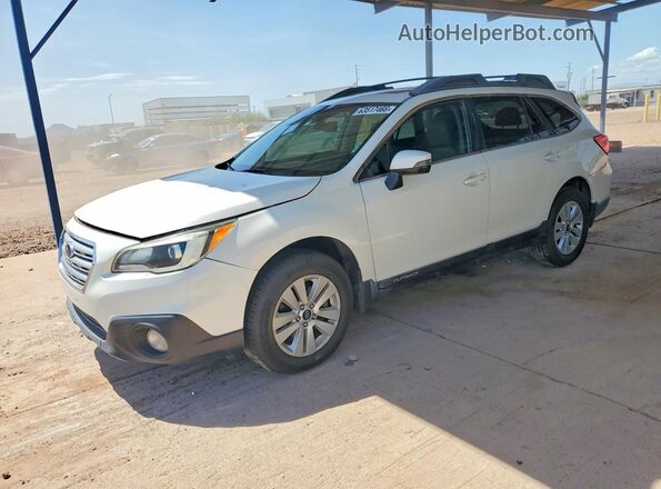 4S4BSAHC8H3418013 2017 SUBARU OUTBACK White Tył lewy