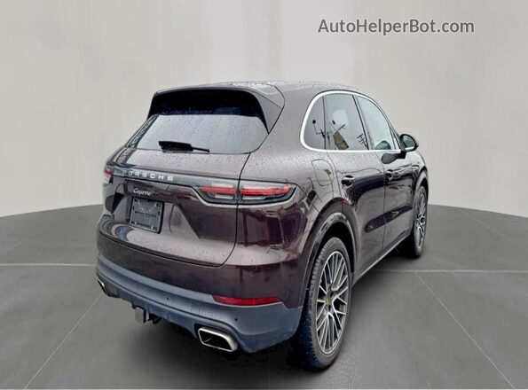 WP1AA2AY2MDA03187 2021 PORSCHE CAYENNE Коричневый Вид спереди