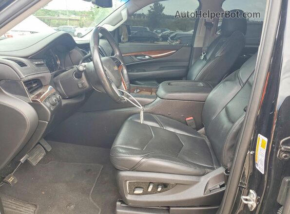 1GYS3BKJ2JR104451 2018 CADILLAC ESCALADE Black Widok deski rozdzielczej