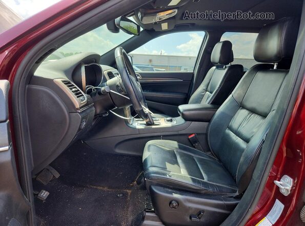 1C4RJFBG7GC376947 2016 JEEP GRAND Бордовый Вид панели приборов