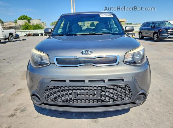 KNDJN2A20G7320695 2016 KIA SOUL Серый Вид сзади