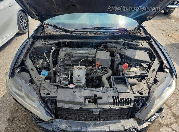 1HGCT1A32HA009342 2017 HONDA ACCORD Black Widok komory silnika