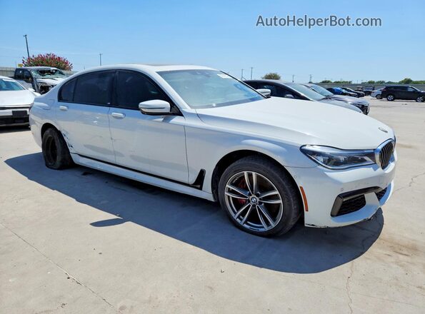 WBA7F2C53JG423595 2018 BMW 7 SERIES White Widok z przodu