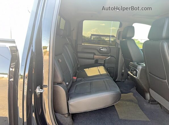1GT49RE73NF360725 2022 GMC SIERRA Black Widok wnętrza z przodu