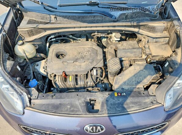 KNDPNCAC0H7152700 2017 KIA SPORTAGE Blue Widok naklejki z numerem VIN
