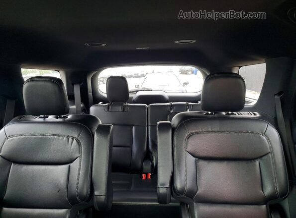 1FMSK7DH6LGA76986 2020 FORD EXPLORER Gray უკანა სალონის ხედი
