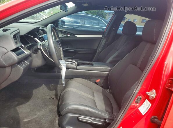 2HGFC2F50GH550421 2016 HONDA CIVIC Red Widok deski rozdzielczej