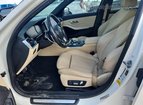 3MW5R1J06M8B82263 2021 BMW 3 SERIES White Vista del salpicadero