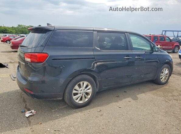 KNDMB5C19H6225913 2017 KIA SEDONA Black წინა მარჯვენა