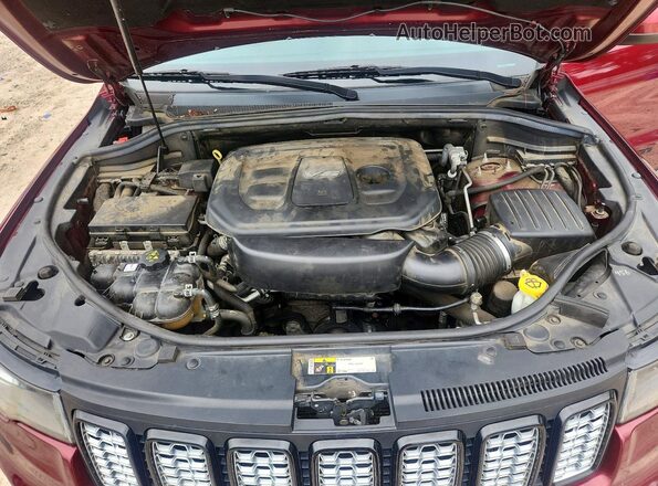 1C4RJFAG9JC190822 2018 JEEP CHEROKEE Темно-бордовый Вид наклейки с VIN-кодом