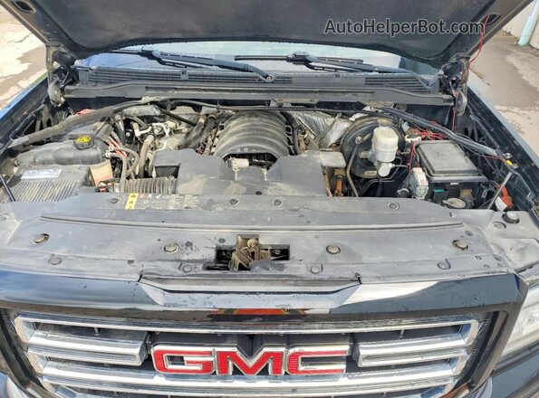 3GTU2MEC2JG124032 2018 GMC SIERRA Black Вид підкапотного простору